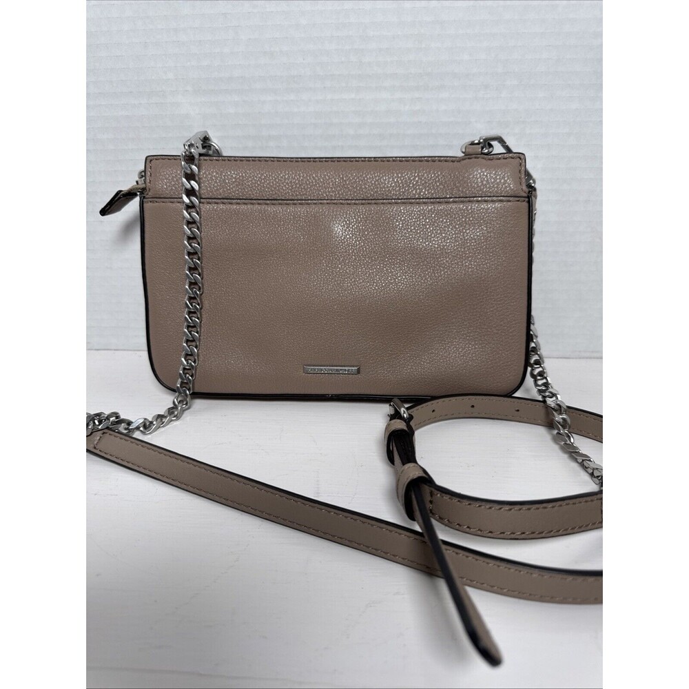 Rebecca Minkoff Bree Crossbody Bag Tan Leather - Picture 2 of 16